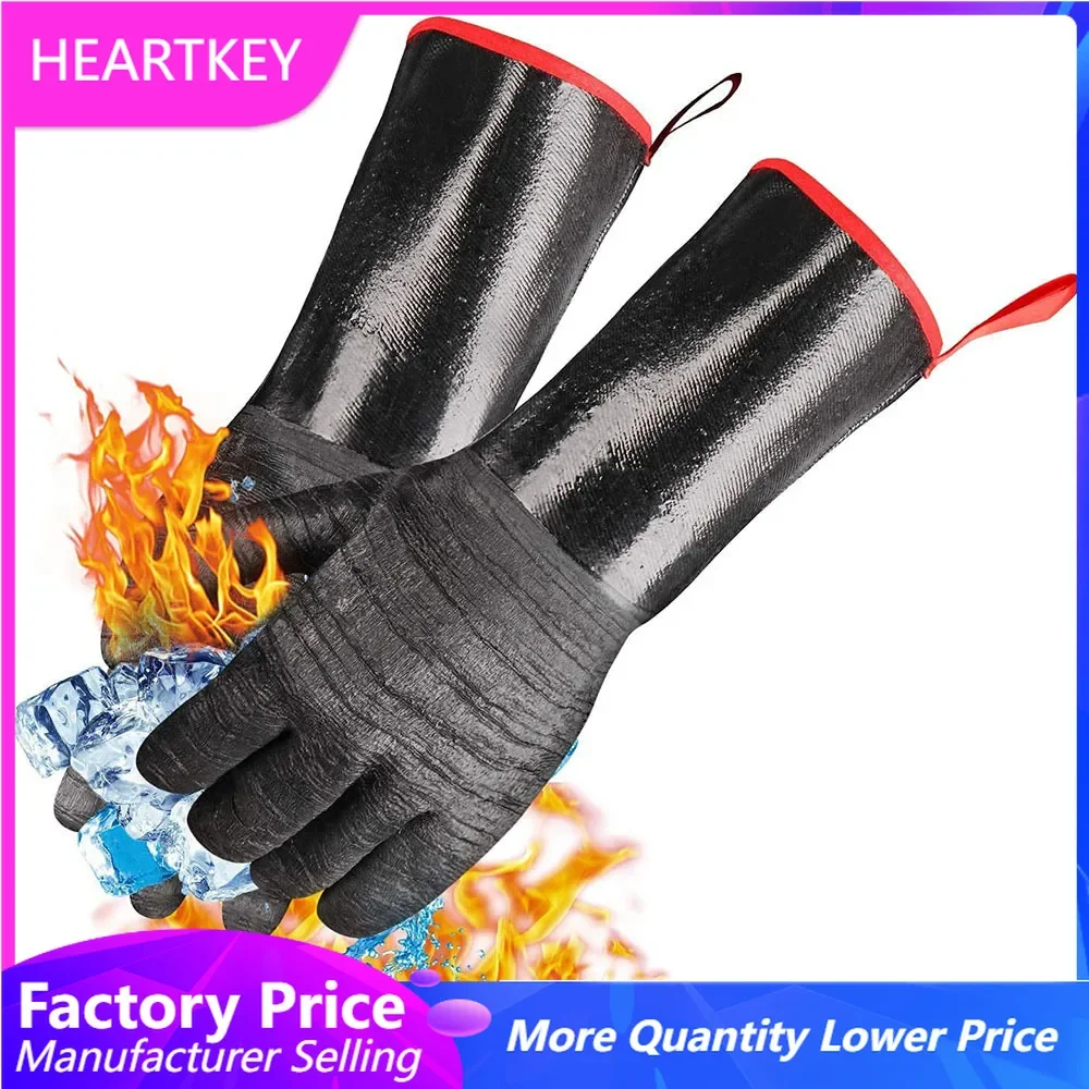 Oven Mitt Silicone - Mitaines de four en silicone, gants