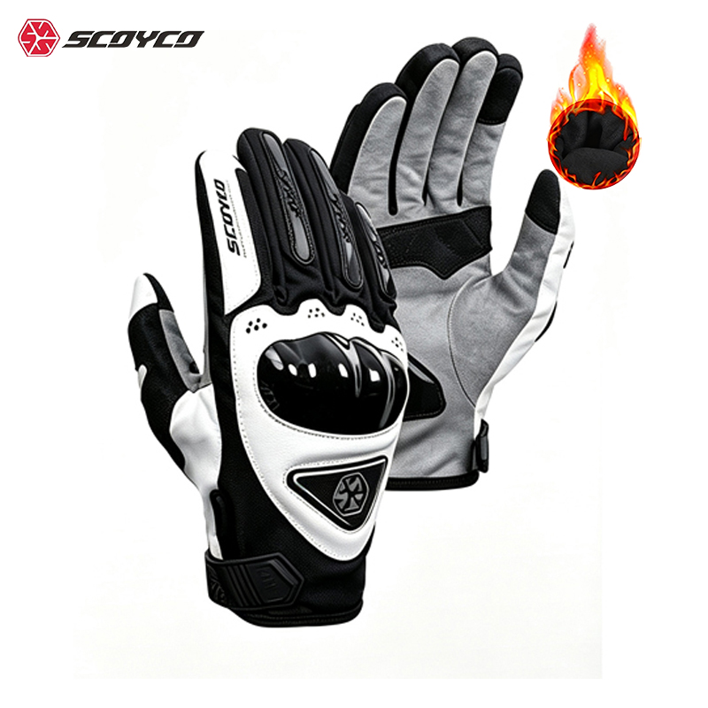 Work Glove Impact - Gants de moto d'hiver Scoyco, protection