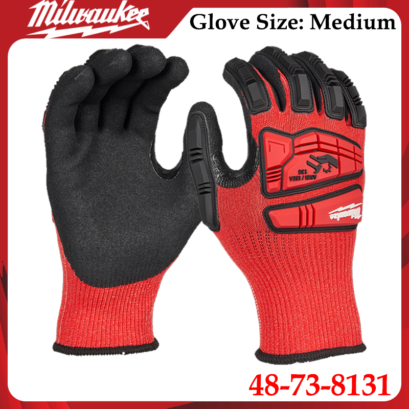 Work Glove Impact - Milwaukee 48-73-8131 Gants de travail à