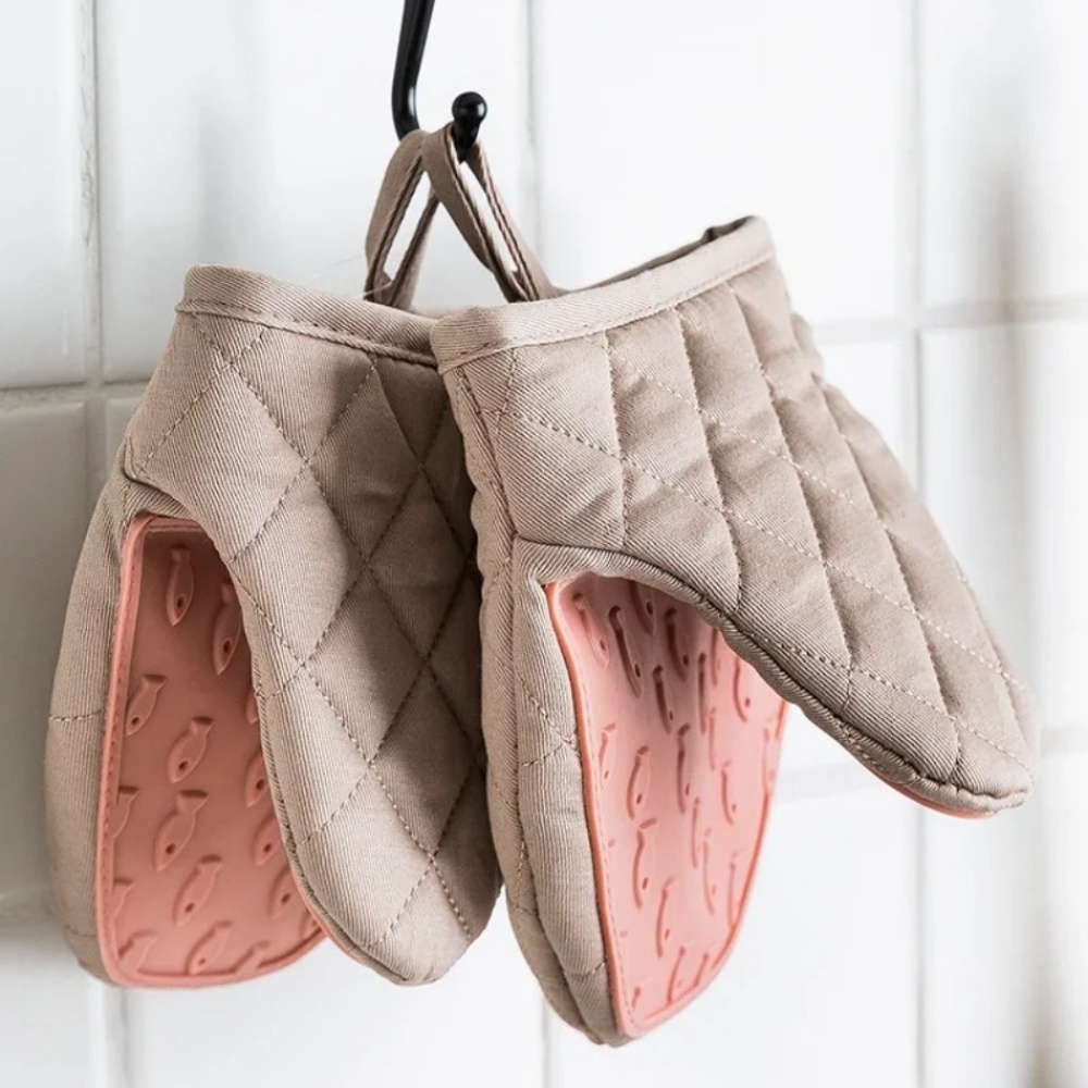 1 paire de maniques de cuisine - Oven Mitt Silicone avis et prix