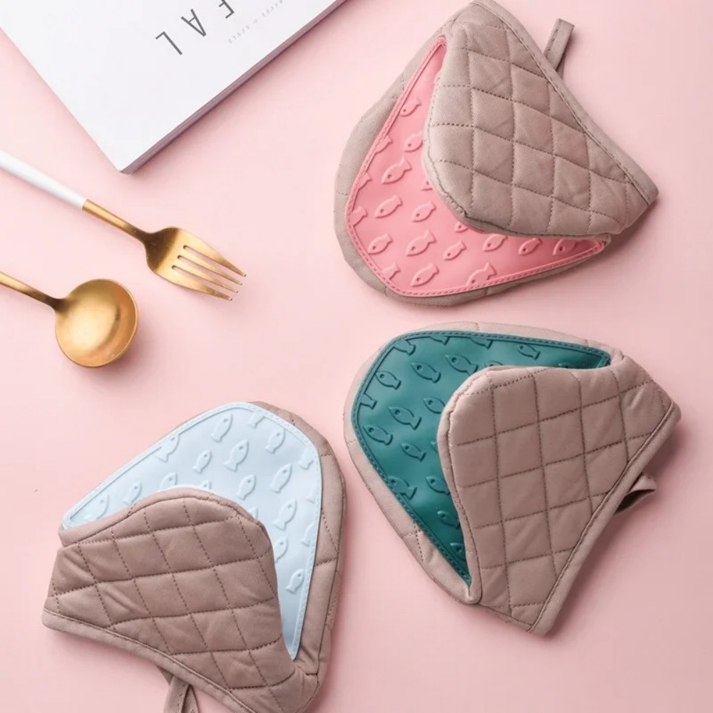 1 paire de maniques de cuisine - Oven Mitt Silicone avis et prix