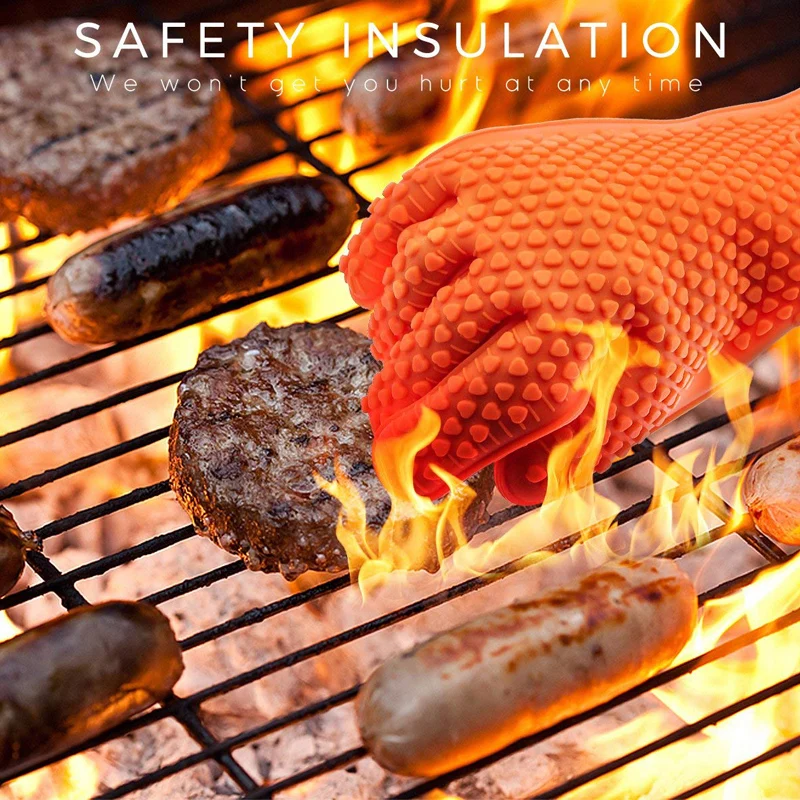 Gants de cuisson en silicone p - Oven Mitt Silicone avis et prix