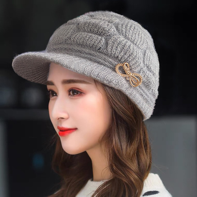 Chapeau chaud d'hiver tricoté, - Wool Glove Lined avis et prix
