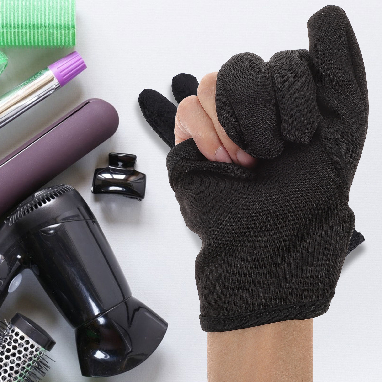 Gant de coiffure à 3 doigts no - Heat Resistant Glove avis et prix